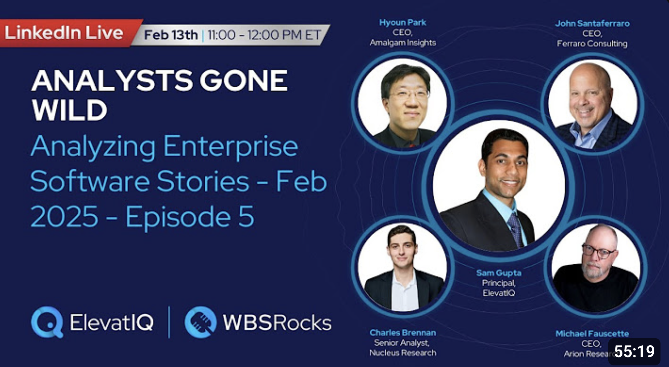 Analysts Gone Wild Episode 5 podcast screenshot